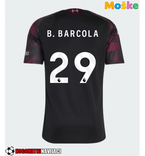 Moške Nogometnih dresov Liverpool Bradley Barcola #29 Tretji 2026-27 Kratki rokavi Moške Nogometnih dresov Liverpool Bradley Barcola #29 Tretji 2026-27 Kratki rokavi